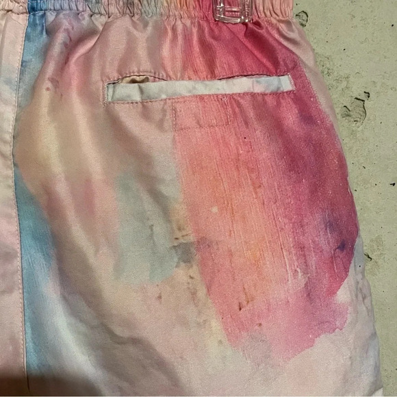 Playboy By PacSun Swim Trunks Board Shorts Men’s Size Small S Tie Dye - Picture 4 of 10